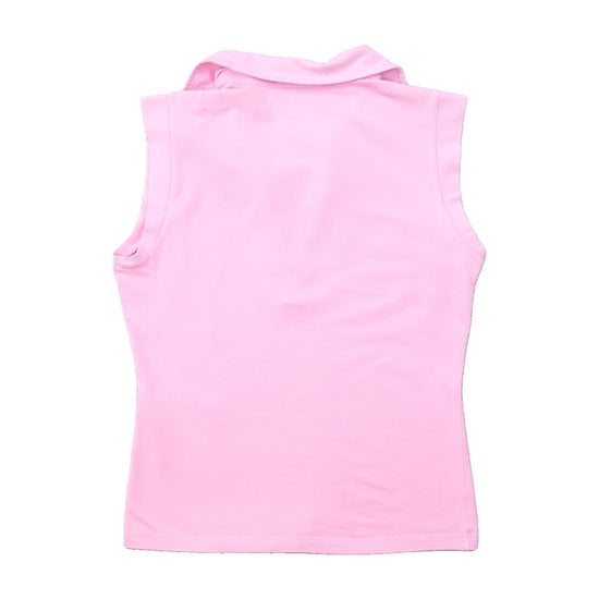 Vintage Guess Pink Sleeveless Polo