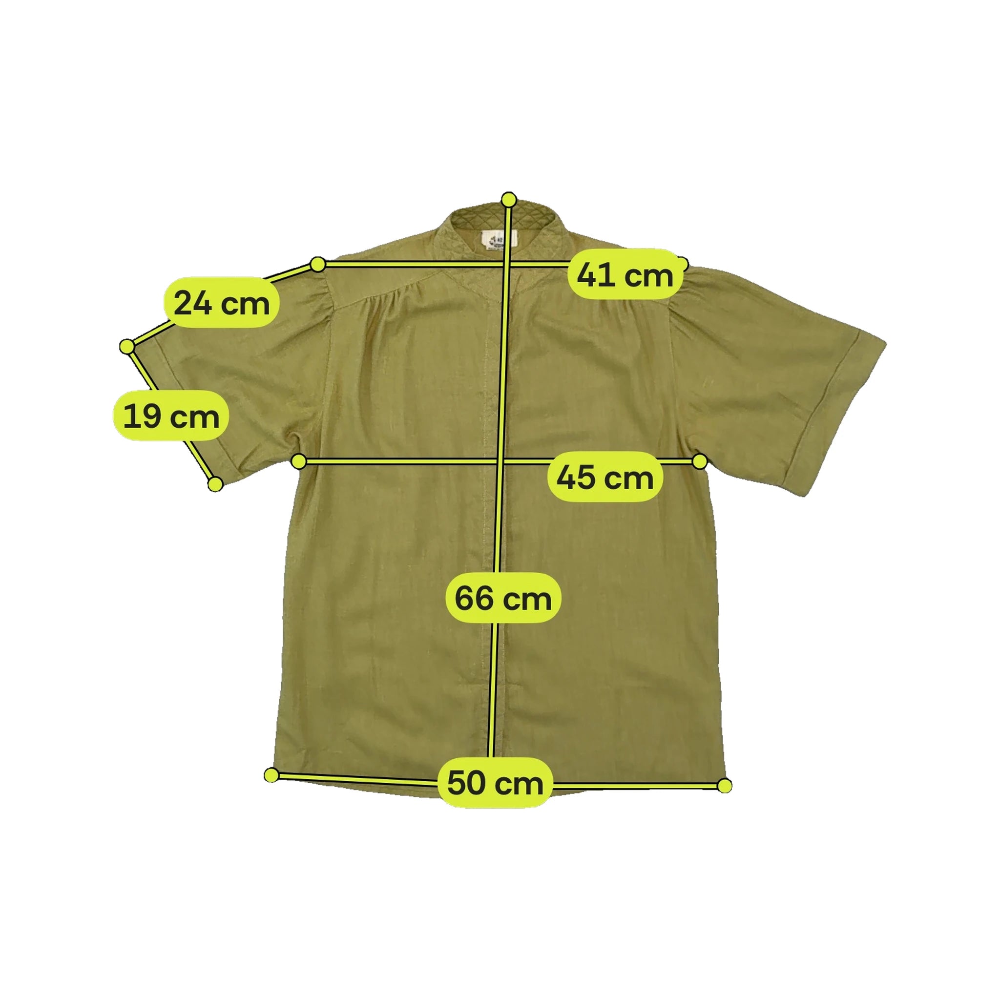 Le Dodo Quilted Yoke Button Up Shirt