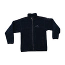 Russell Athletic Vintage Navy Full Zip Sherpa Fleece Jacket