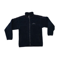 Russell Athletic Vintage Navy Full Zip Sherpa Fleece Jacket