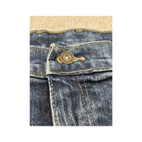 Calças de ganga de carpinteiro Dickies vintage em algodão de perna direita