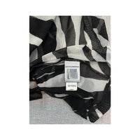 Dolce & Gabbana Zebra Print Sheer Mesh Tank Top