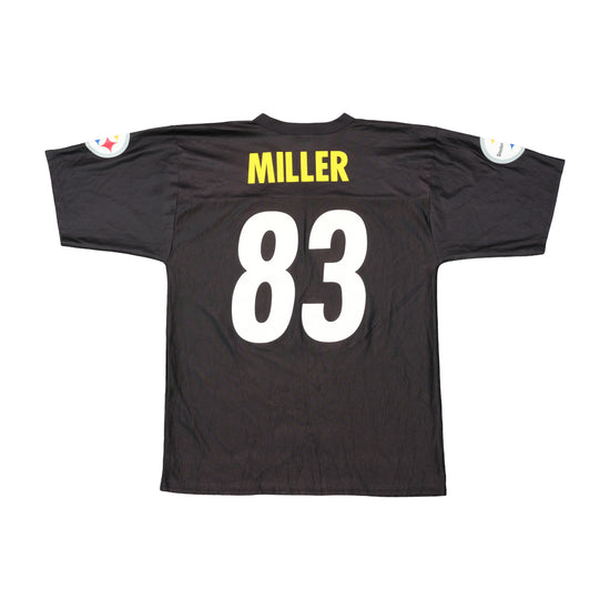 Camisa de Futebol Steelers Preto 83 Miller
