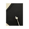 Polo Calvin Klein preto com logótipo