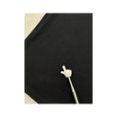 Polo Calvin Klein preto com logótipo