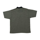 Camisa Armas com Micro Quadrados e gola com Fecho