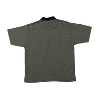 Camisa Armas com Micro Quadrados e gola com Fecho