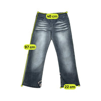 Kocca Gray Wash Flared Jeans