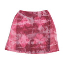 Custo Barcelona Y2K Pleated Sheer Floral Glitter Skirt