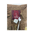 Baby Phat Embroidered Cropped Short Sleeve Jacket