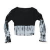 Americo Tavar Embroidered Tie Dye Cotton Blouse