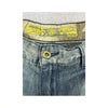 Studded Washed Denim Cargo Jeans
