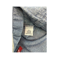 Miss Sixty Lace Up Chambray Cotton Tank Top