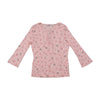 s.Oliver Sheer Pink Ring Print Tie Neck Blouse
