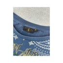 T-shirt Christian Audigier com strass e estampado de Caveira e rosa