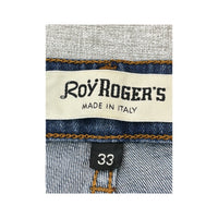 Roy Rogers Light Wash Cotton Blend Slim Straight Jeans