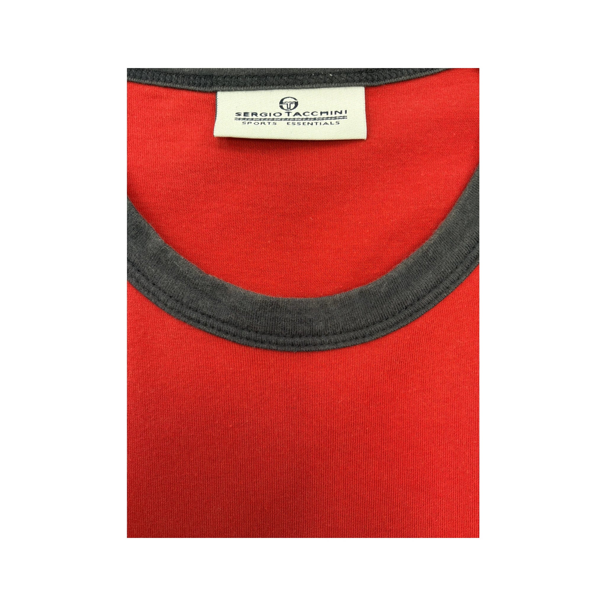 Sergio Tacchini Logo Embroidered Raglan Shirt