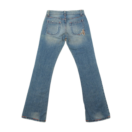 Owen Faded Flared Jeans