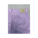 Fay Lilac Slim Fit Five-Pocket Cotton Pants