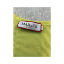 MAX&Co. Lime Green/Yellow Sequin Tank Top