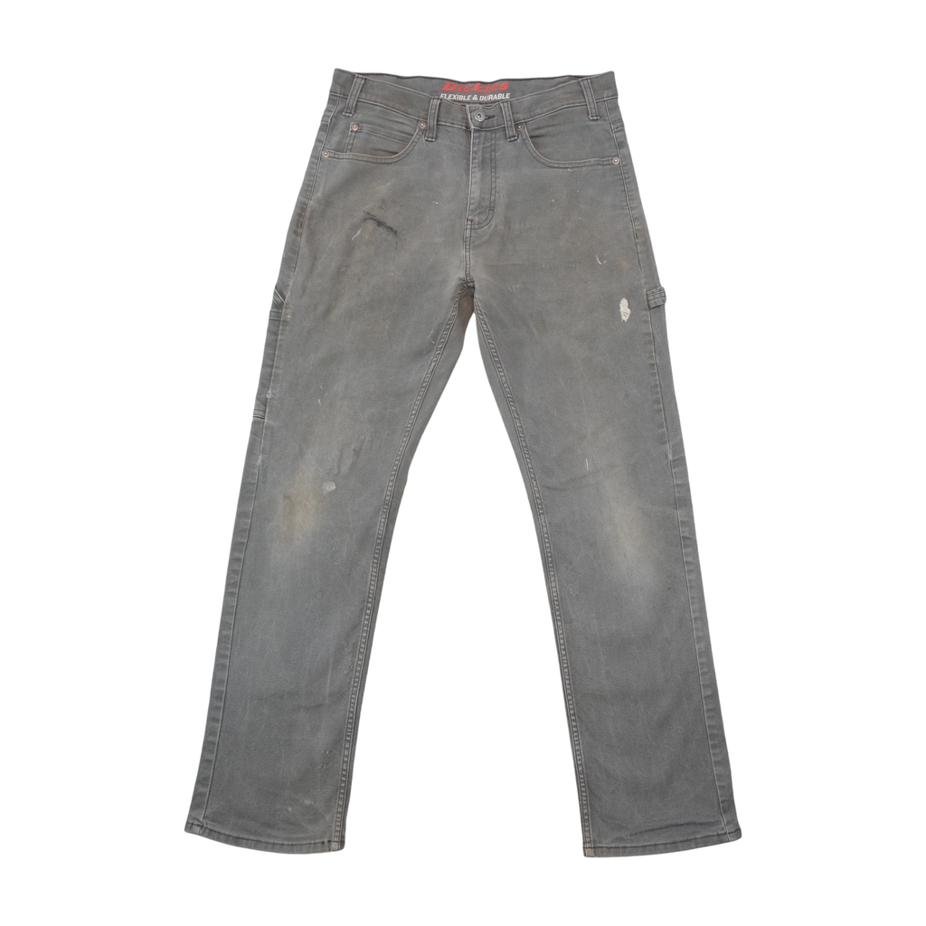 Dickies Gray Flexible &amp; Durable Work Pants (FOTO PARTE TRAS)