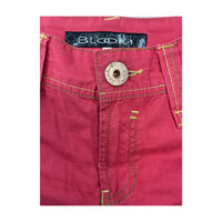 Bloom Embellished Cotton Mini Skirt - Pink
