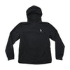 OVO Black Hooded Zip-Up Jacket (Etiqueta com tecido?)
