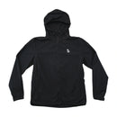 OVO Black Hooded Zip-Up Jacket (Etiqueta com tecido?)
