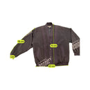 BCG Blues Vintage Brown Textured Trim Jacket