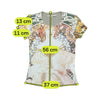 T-shirt Miss Sixty Luxury com estampado Art Nouveau e Lantejoulas