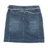 Dreamstar Belted High Rise Denim Shorts Jeans