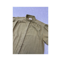 Le Dodo Quilted Yoke Button Up Shirt