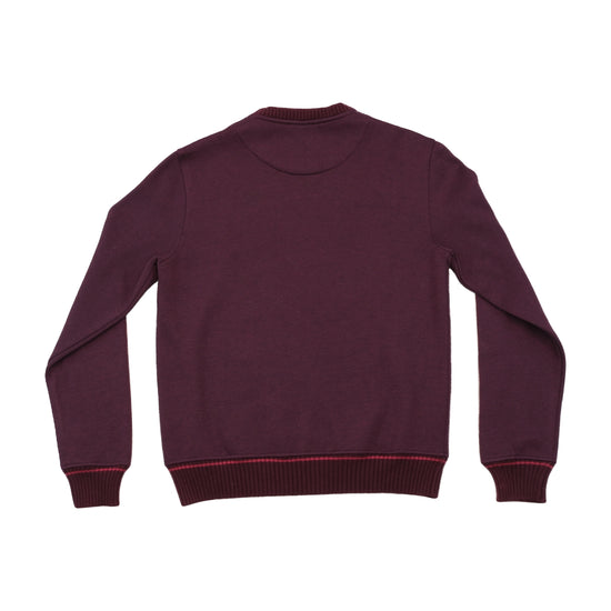 Harmont & Blaine Embroidered Logo Crewneck Sweater
