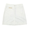 Sportmax Code Belted D-Ring Cotton Utility Mini Skirt