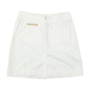 Sportmax Code Belted D-Ring Cotton Utility Mini Skirt