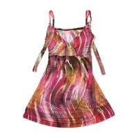 Pink Abstract Dress