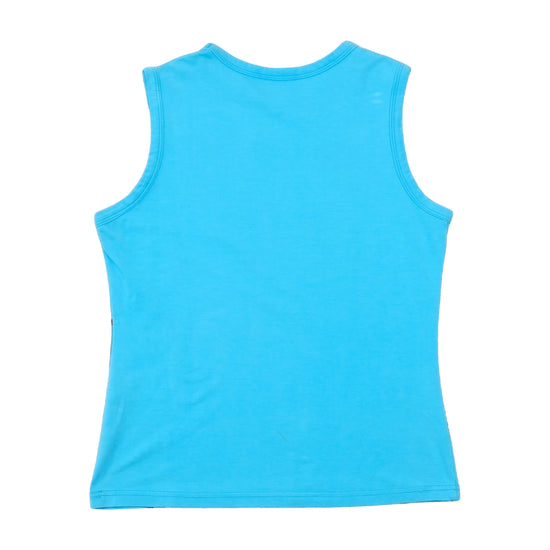 Anime Graphic Glitter Print Tank Top