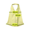 Pimkie Yellow Pinstripe Halter Tank Top