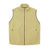 Think Pink Vintage Pale Yellow Full-Zip Fleece Vest