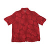 Red Floral Button Up Shirt