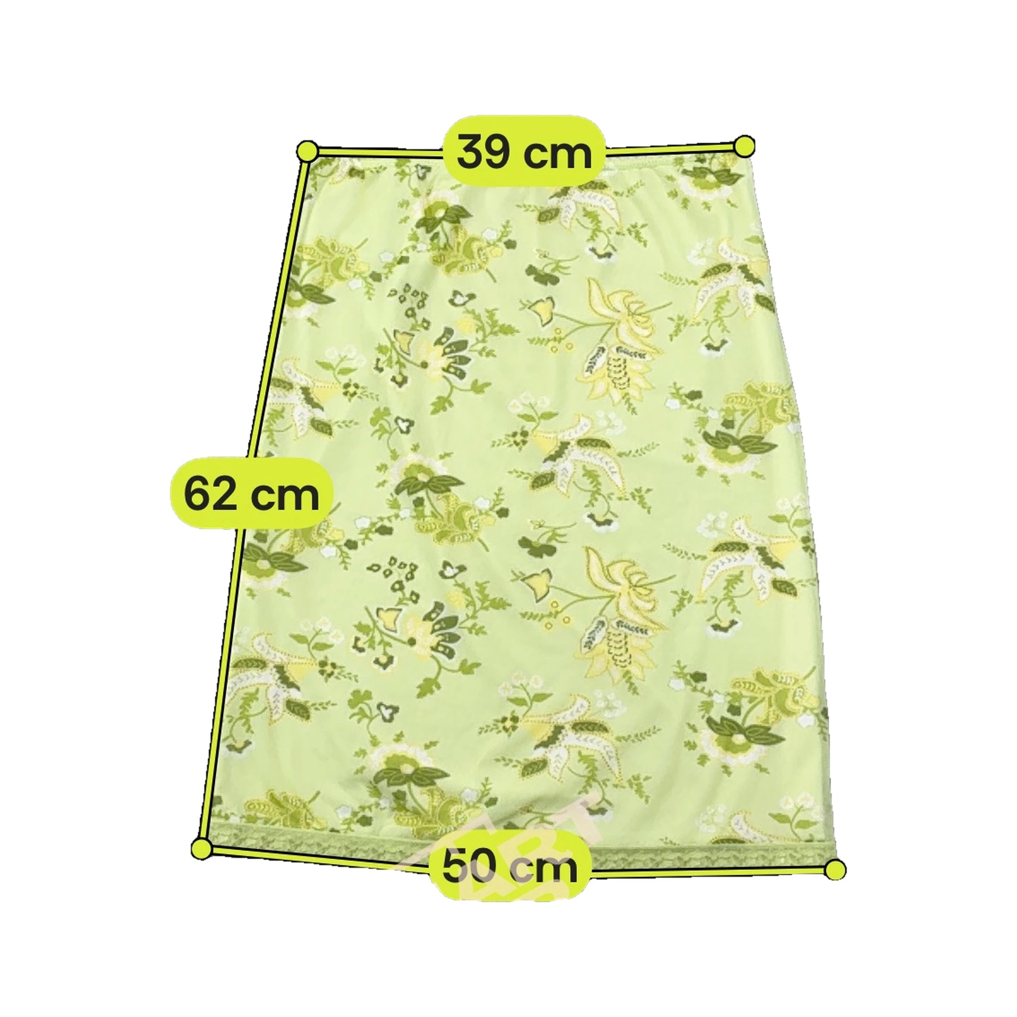 Colours of the World Floral Lace Trim Skirt