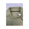 Vintage Olive Brown Turtleneck Knit Sweater