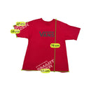 Vans Red Logo Cotton Graphic Shirt