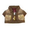 Baby Phat Embroidered Cropped Short Sleeve Jacket