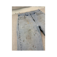 Carhartt Stonewashed Paint Splatter Straight Jeans