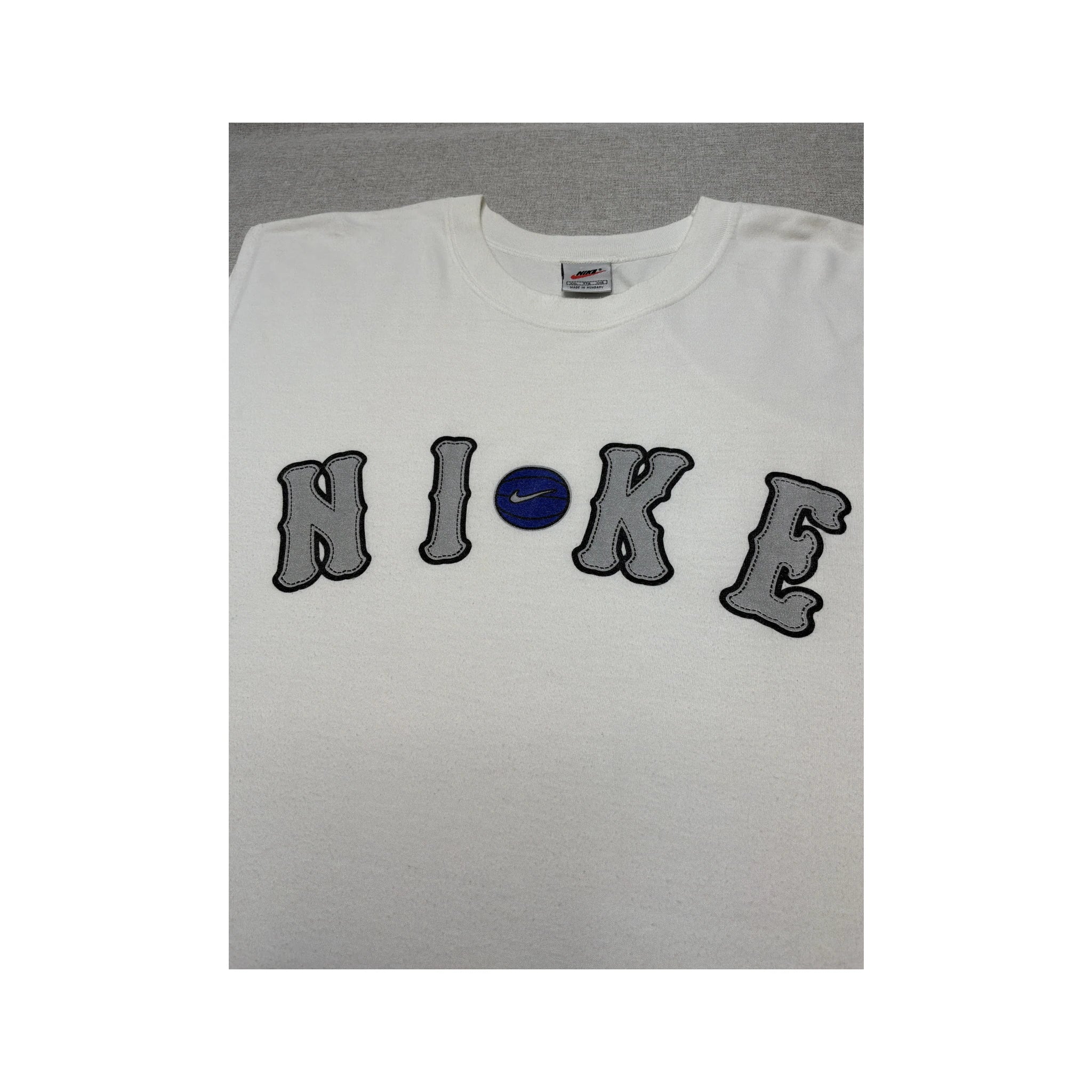 Nike Embroidered Logo Sleeveless Cotton Shirt