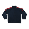 Reebok Navy & Red Piped Full-Zip Track Jacket