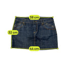 Liu Jo Dark Wash Denim Mini Skirt