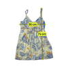PHARD Floral Sheer Tie Front Mini Dress