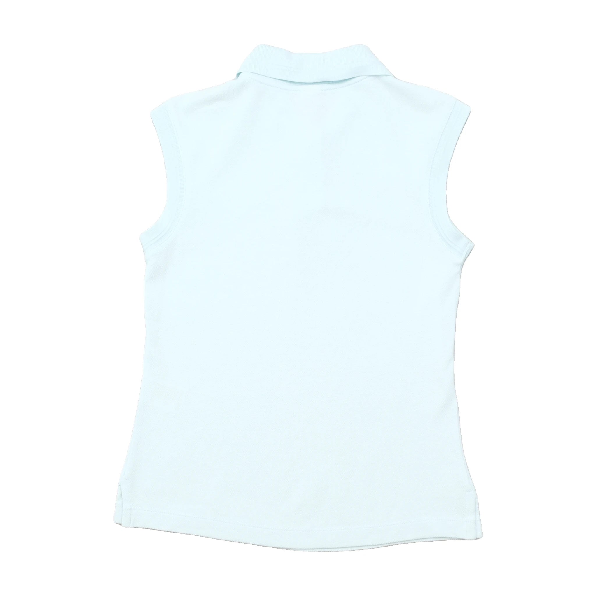 Belfe Sleeveless Cotton Pique Polo Shirt